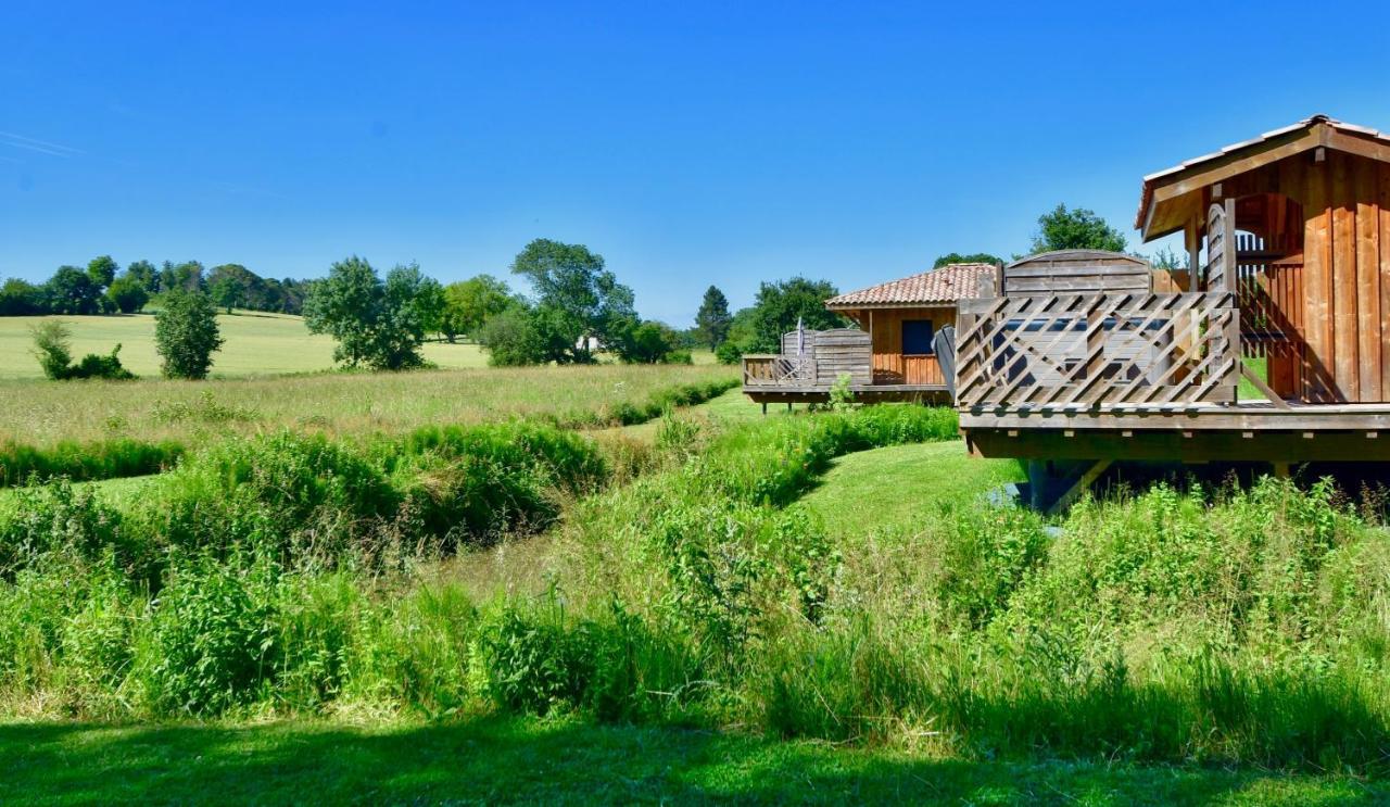 Chalets Casabella Casteljaloux Eksteriør billede