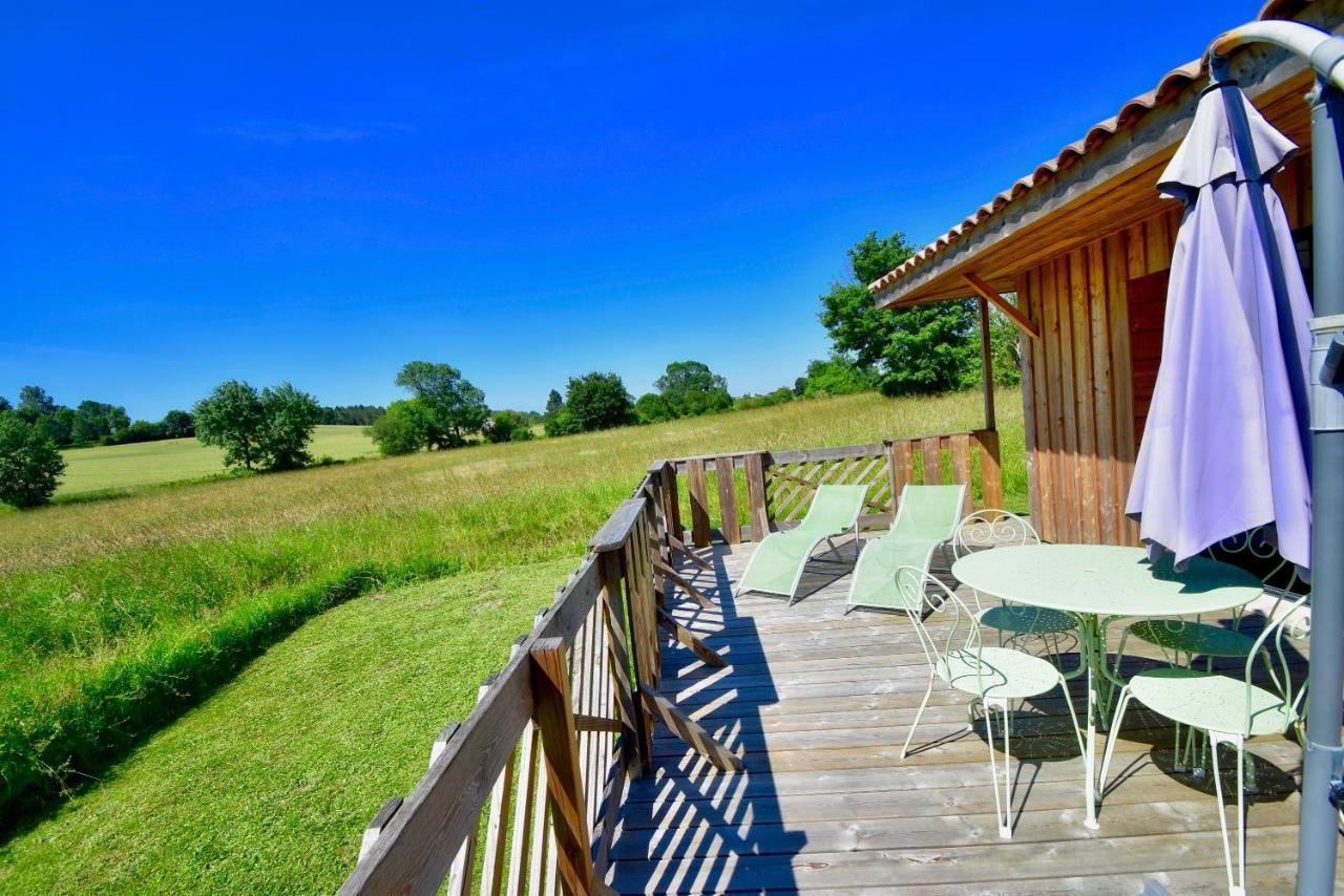 Chalets Casabella Casteljaloux Eksteriør billede